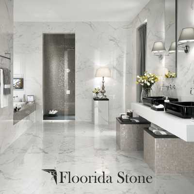 Ice White Marble Tile