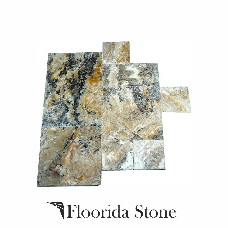 Antico Onyx Travertine Tile for Sale